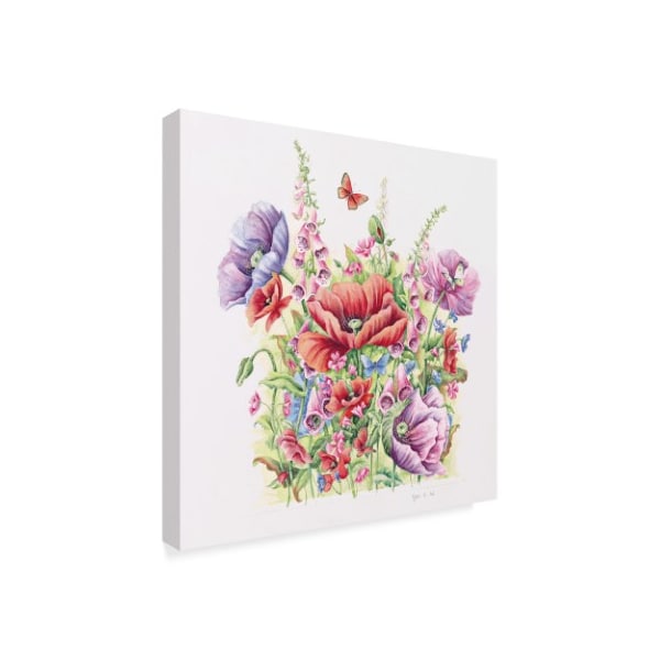 Janneke Brinkman-Salentijn 'June Bouquet' Canvas Art,24x24